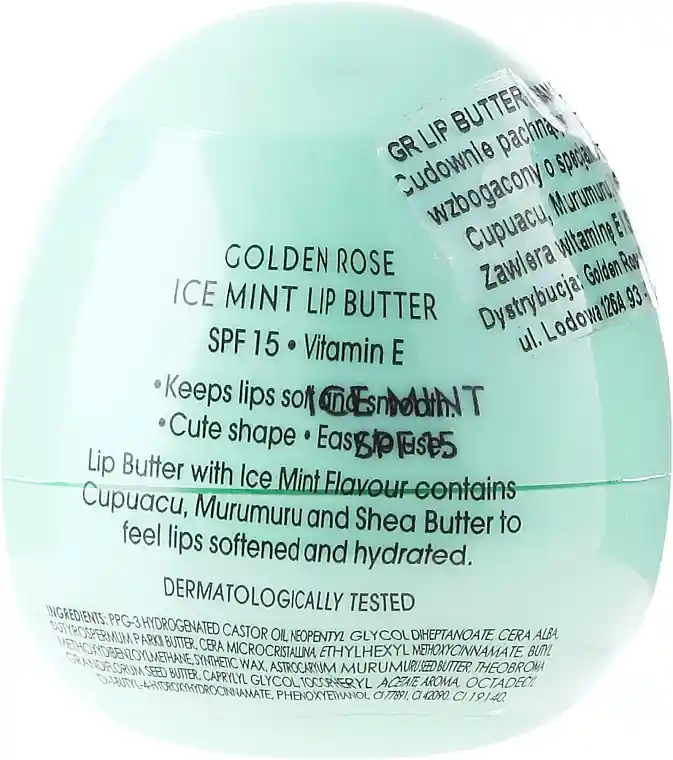 Lip Butter, Mint - Skin Care Products