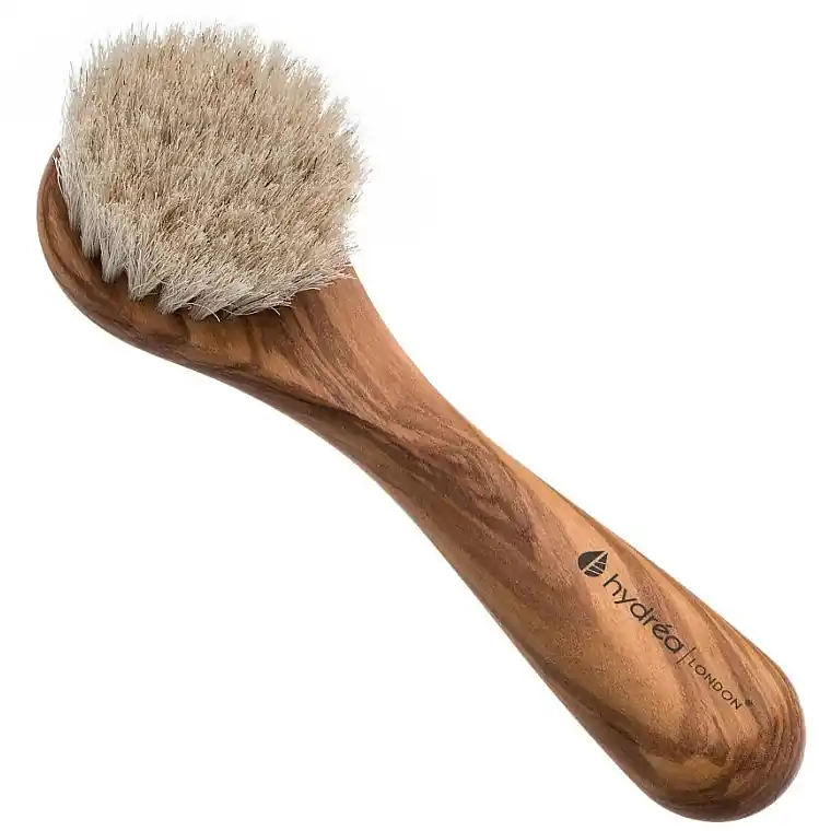 Olive Wood Face Brush with Pony Hair - Accessories