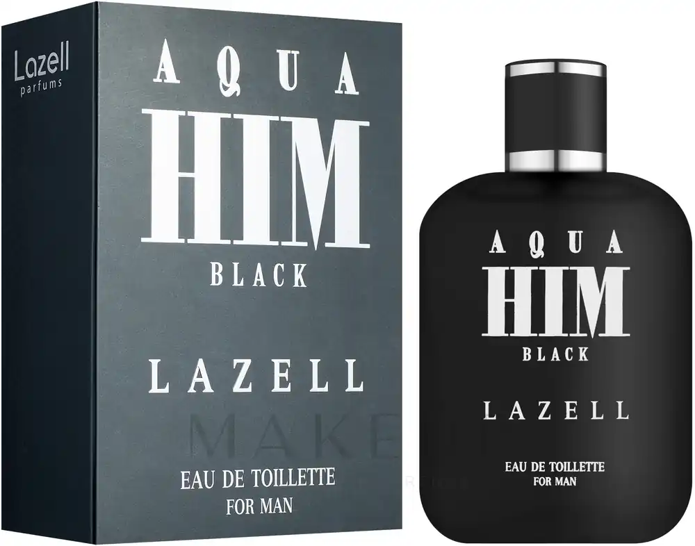 Lazell Aqua Him Black - Perfume