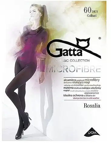 Tights "Rosalia" 60 Den, smoke - Clothes