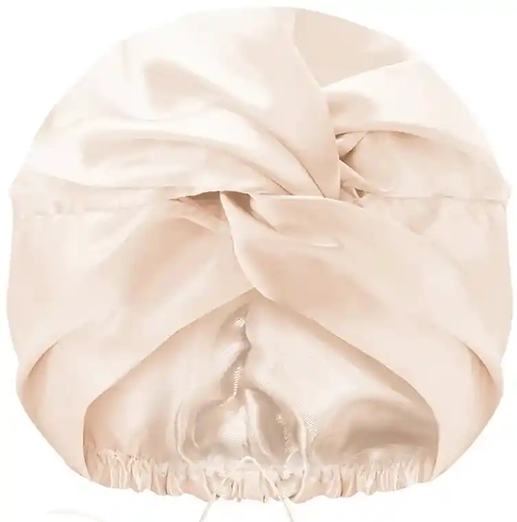 Satin Hair Bonnet, champagne - Accessories