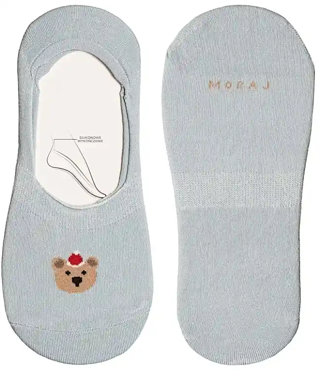 Women's Short Cotton Socks CDB201-013, Blue