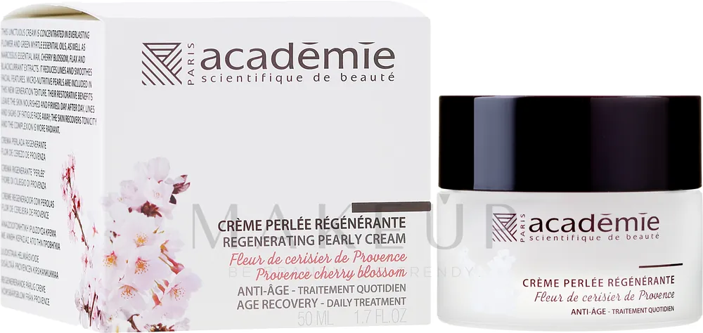 Regenerating Pearl Cream "Cherry Blossom of Provence" - Skin Care Products