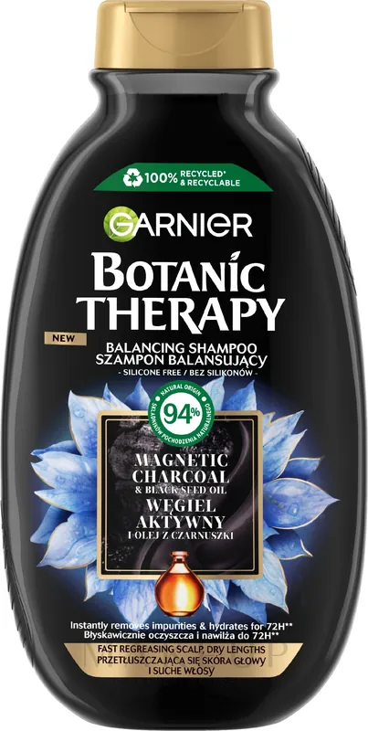 Charcoal & Black Thyme Oil Shampoo - Hair