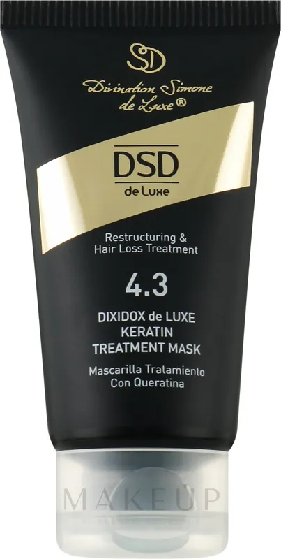 Dixidox de Luxe Keratin Restructuring Mask #4.3 - Hair