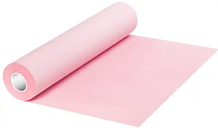 Disposable cosmetic tissue, 30cm x 20m, pink - Accessories