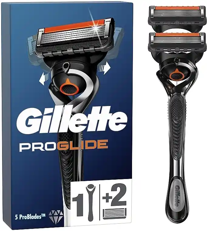 Shaving Razor with 2 Refill Cartridges - Men