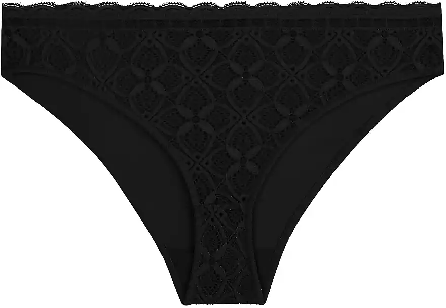 Women Mini Bikini Panties BCL550-006, black