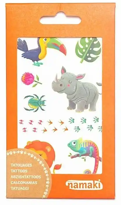 Temporary Tattoo for Kids 'Wildlife' - Accessories
