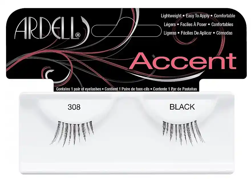 Ardell Lash Accents Black 308 - Makeup