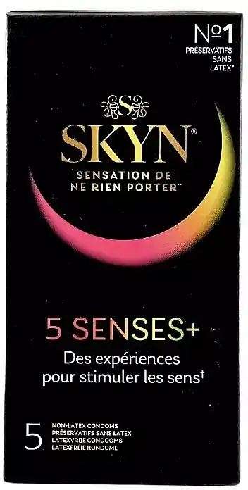 Latex-free condoms, 5 pcs.