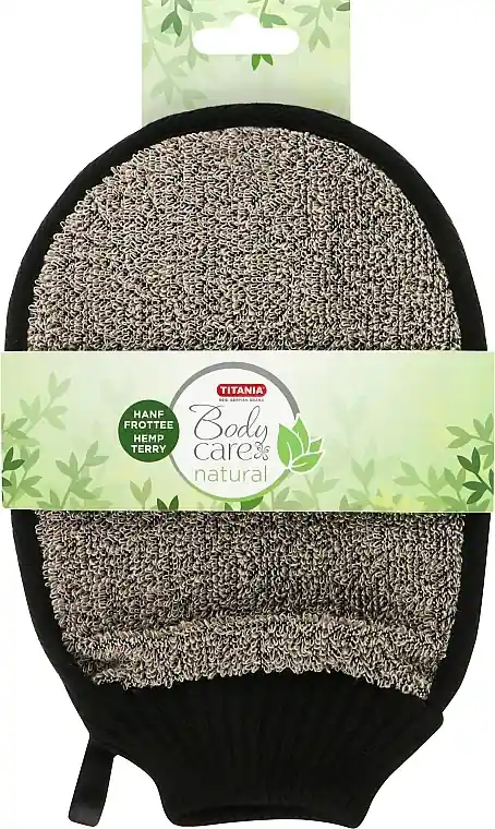 Massage Bath Mitten, black, 18x22 - Accessories