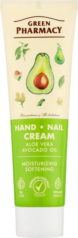Moisturizing and Smoothing Hand and Nail Cream "Aloe" - Bath and Body