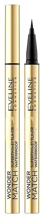 Eveline Cosmetics Wonder Match Superthin Eyeliner Waterproof - Makeup