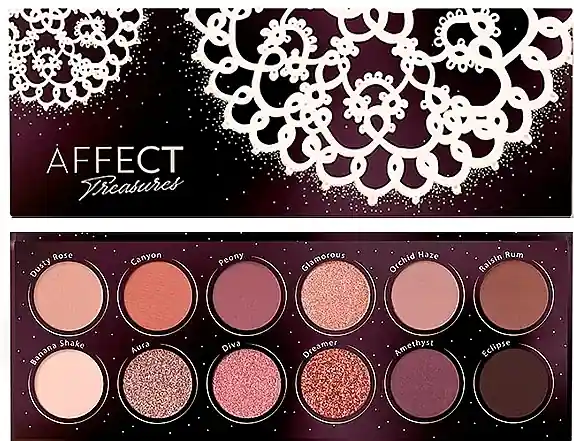 Affect Treasures Eyeshadow Palette - Makeup