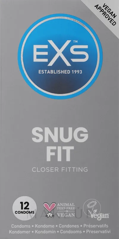 Snug Fit Condoms, 12 pcs. - Health & Care
