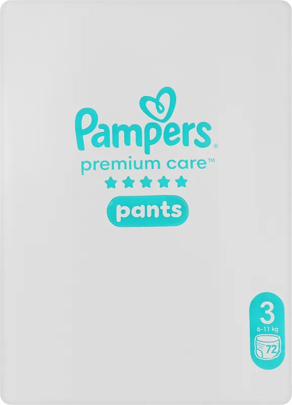 Nappy Pants, size 3 (6-11 kg), 144 pcs