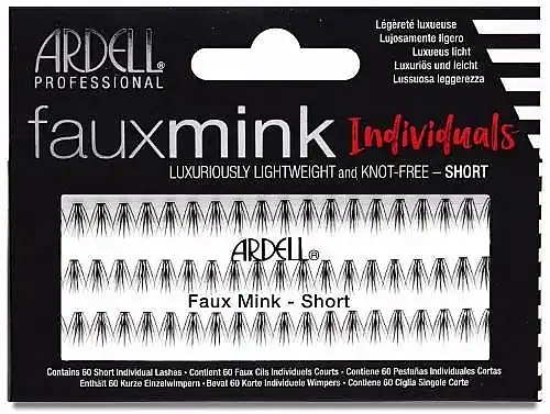 Ardell Faux Mink Individuals Knot Free-Short Black