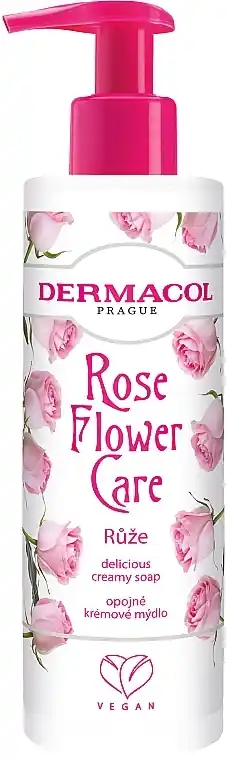 Liquid Hand Cream Soap 'Rose' - Bath and Body