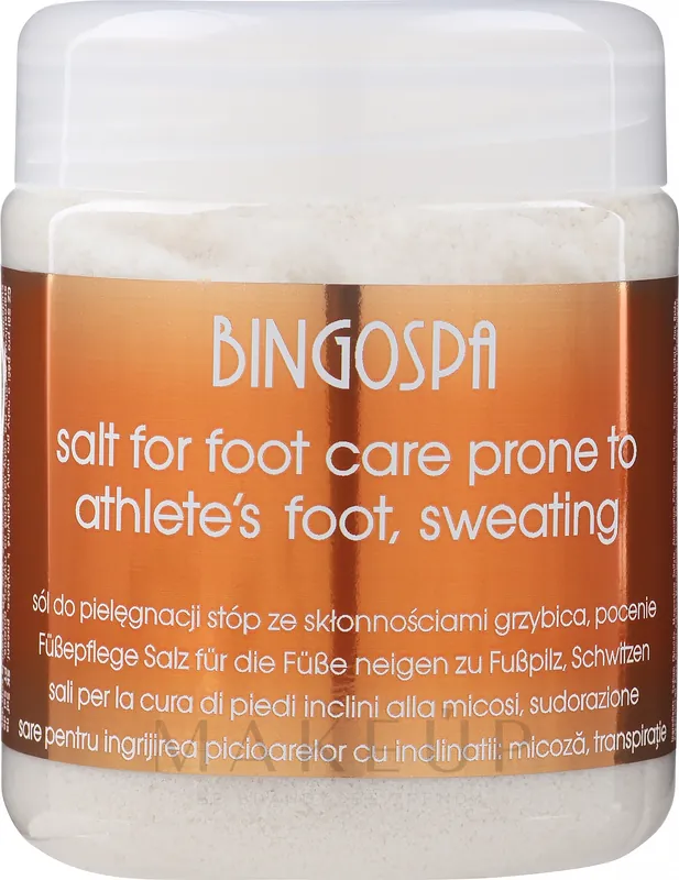 Bath Salt for Feet Prone to Micose and Cracks - Bath and Body
