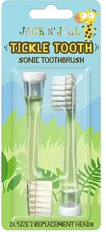 Electric toothbrush Heads 'Tickle Tooth', 2 pcs - Bath and Body