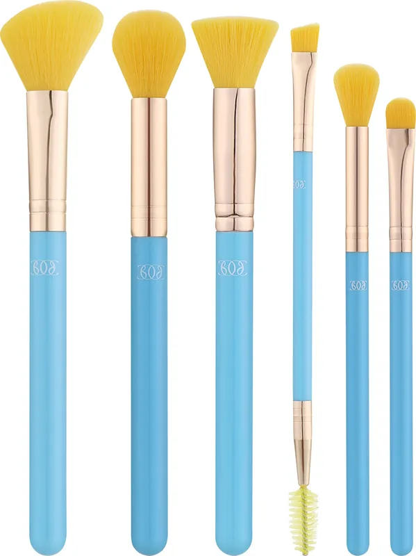 Makeup Brush Set, 6 pcs. - Accessories