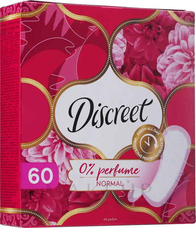 Pantyliners Normal, 60 pcs - Bath and Body