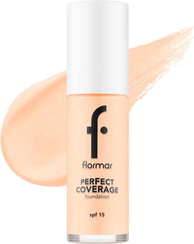 Flormar Perfect Coverage Foundation SPF 15 - Makeup