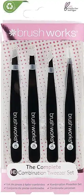 Tweezers Set, black - Accessories