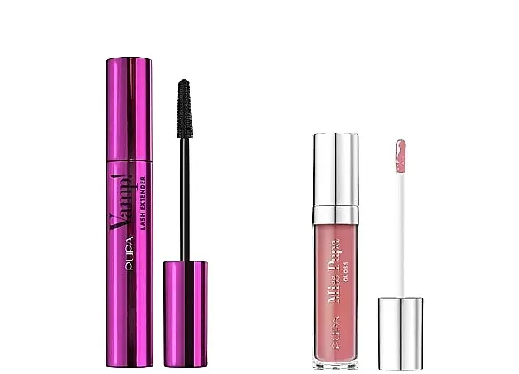 Pupa Vamp! Lash Extender & Miss Pupa Gloss (mascara/14ml + l/gloss/5ml + bag/1pcs) - Makeup