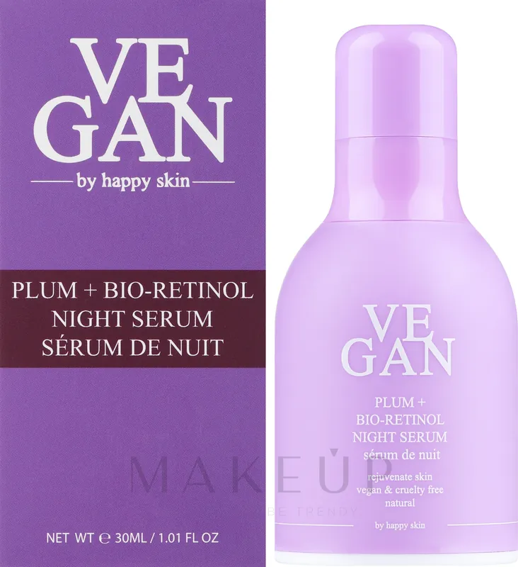 Plum & Bio-Retinol Night Face Serum