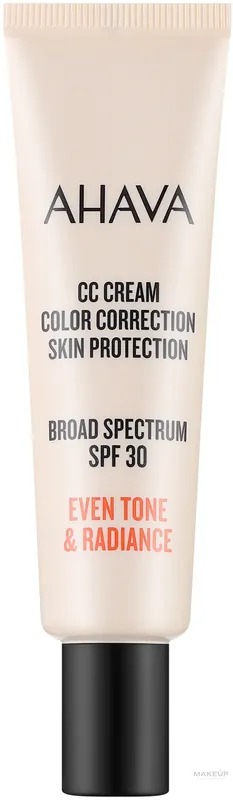 Ahava CC Cream Color Correction Skin Protection SPF 30 - Makeup