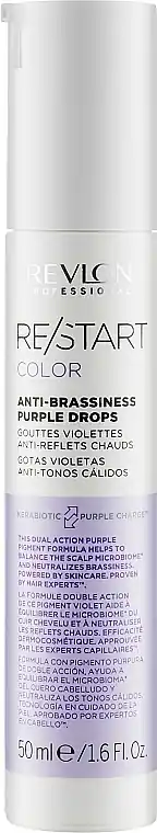 Colored Hair Serum With Purple Pigment