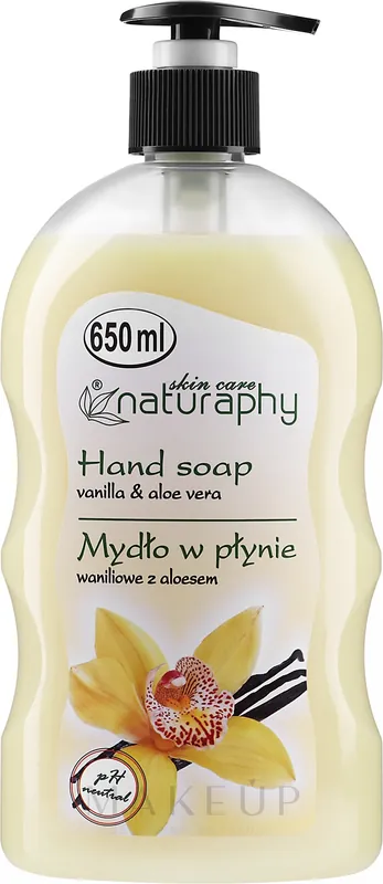 Hand Liquid Soap with Vanilla and Aloe Vera - Bath and Body