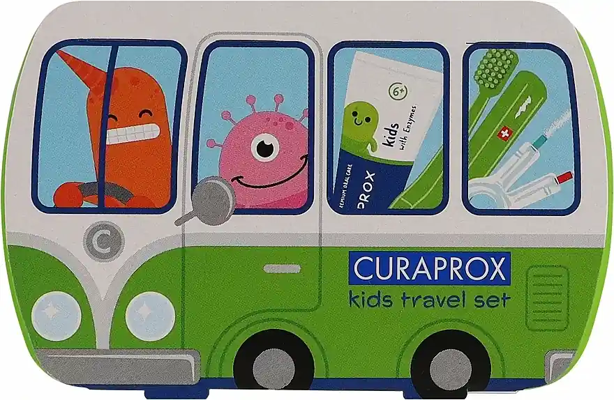 Kids Travel Set, 6-12 years, green