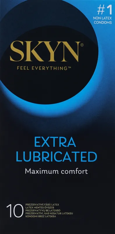 Latex-Free Condoms, 10 pcs