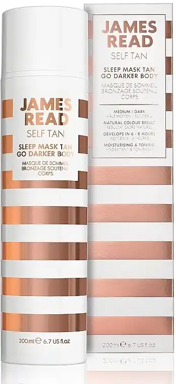 Night Body Mask "Care & Tan" - Bath and Body
