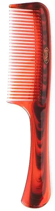 Hair Comb PE-25, 23 cm, with rounded handle