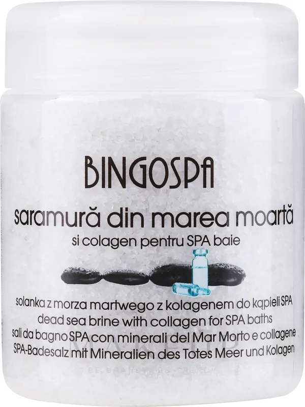 Dead Sea Brine with Collagen - Bath and Body