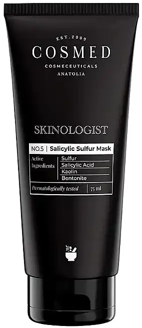 Clay Face Mask with Salicylic Acid & Sulfur - Skin Care Products