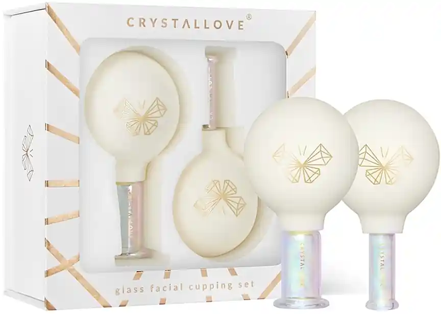 Glass Face, Neck & Decollete Massage Cups - Accessories