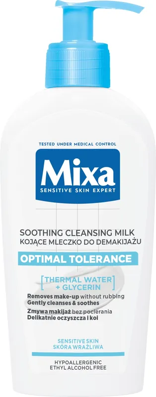 Mixa Optimal Tolerance Cleansing Milk - Makeup