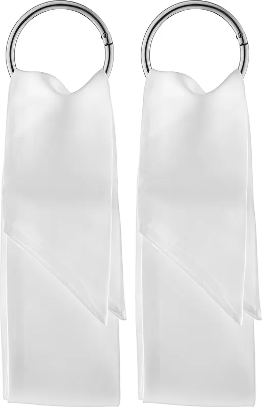 Silk Handcuffs, White - Health & Care