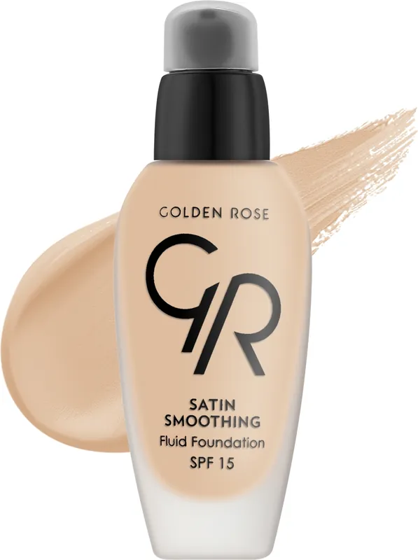 Golden Rose Satin Smoothing Fluid Foundation SPF15 - Makeup