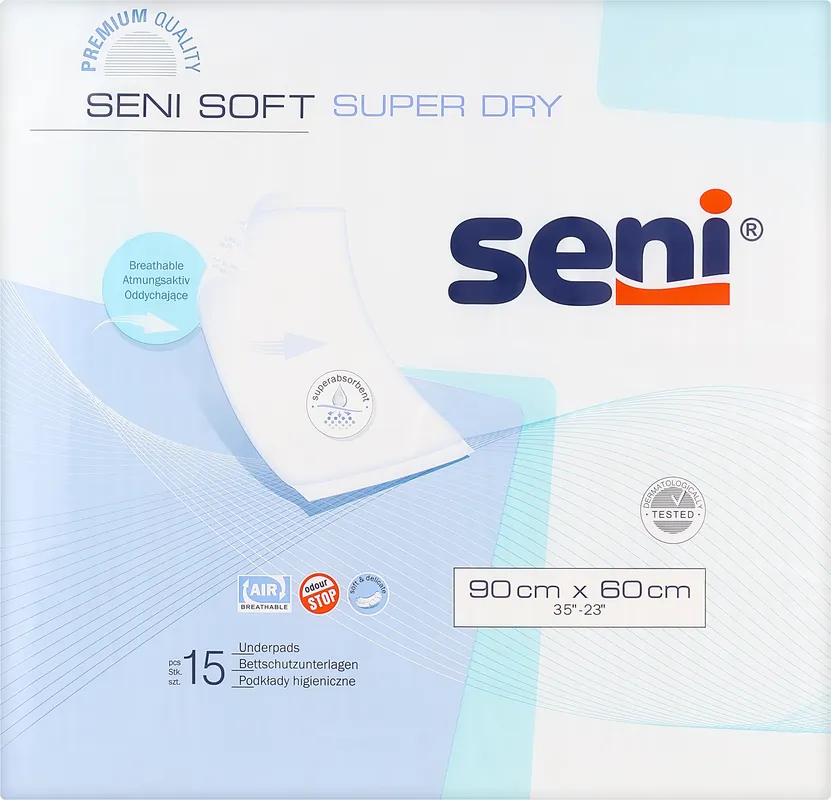 Absorbent Sheets 90x60 cm - Seni