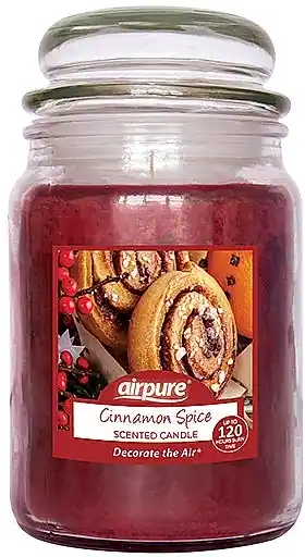 Cinnamon Spice Scented Candle - Bath and Body