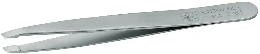 Slant Tip Tweezers, 9,5 cm - Accessories