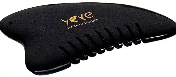 Gua Sha Massage Comb, black - Accessories