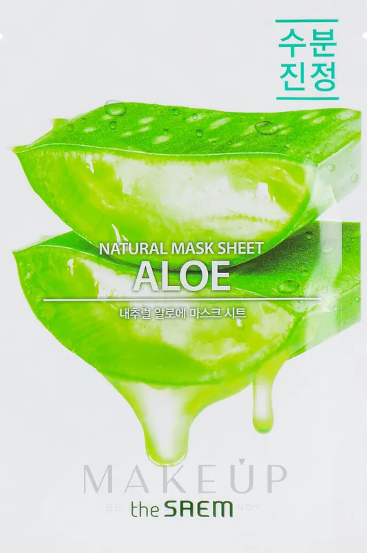 Relaxing Sheet Mask "Aloe" - Skin Care Products