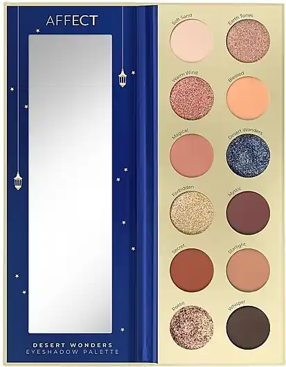 Affect Cosmetics Desert Wonders Eyeshadow Palette - Makeup